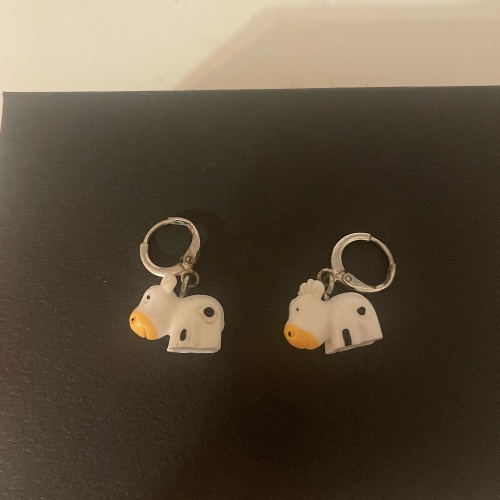 Free w/ Bundle Cow Earrings